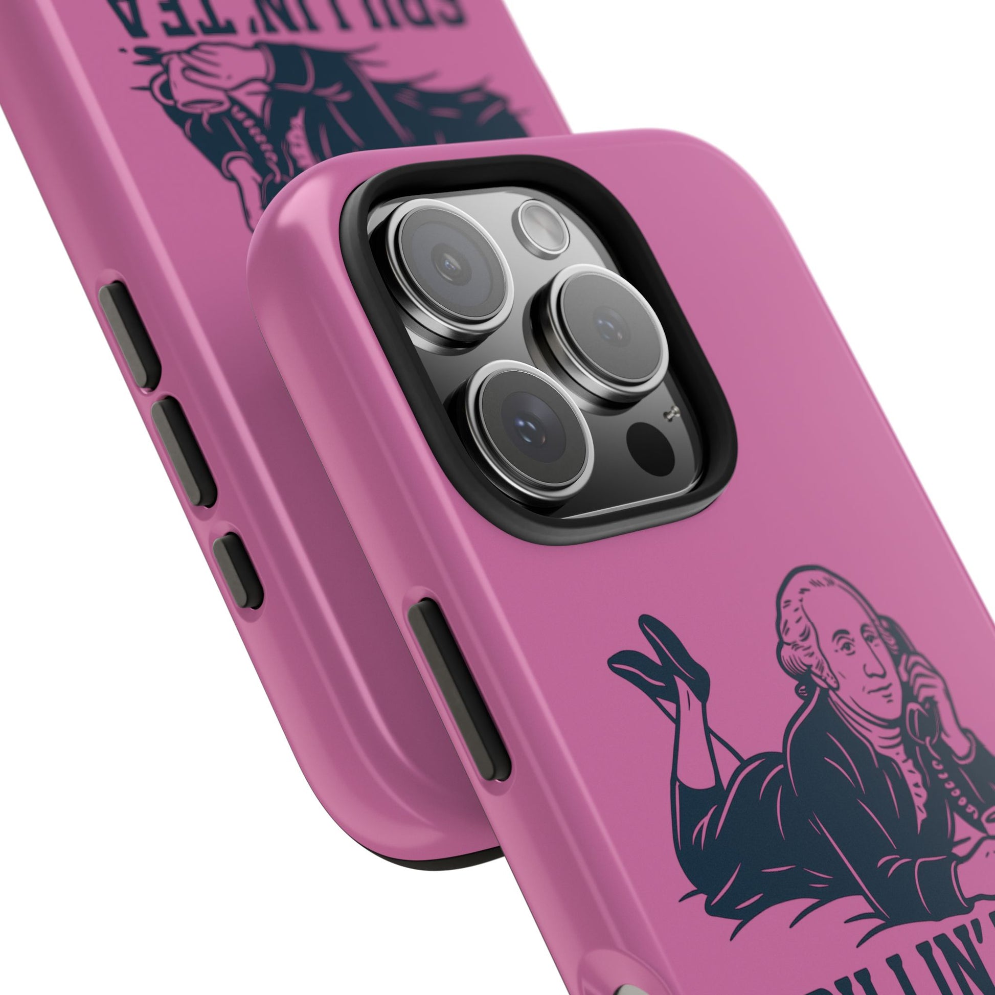 Copy of Spillin' Tea Phone Case, Tough Phone Cases for History Lovers, Unique Gift, Durable Phone Cover, Trendy Accessories