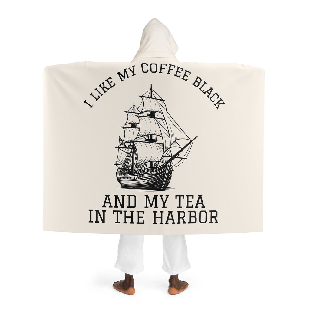 Tea in the Harbor Sherpa Blanket Cream | Perfect for Snuggling, Gift for Home Decor, Movie Night Essential, Warmth for Winter, Relaxing Evenings