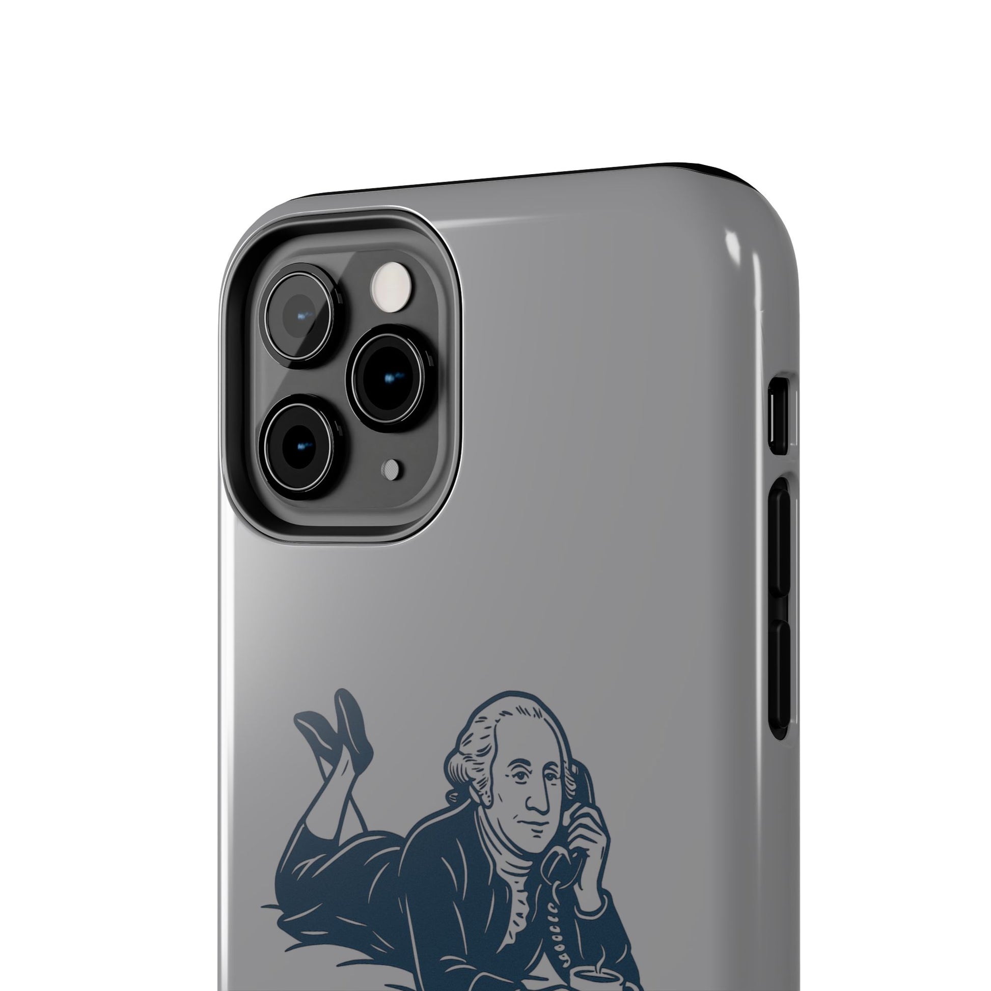 Spillin' Tea Phone Case, Tough Phone Cases for History Lovers, Unique Gift, Durable Phone Cover, Trendy Accessories