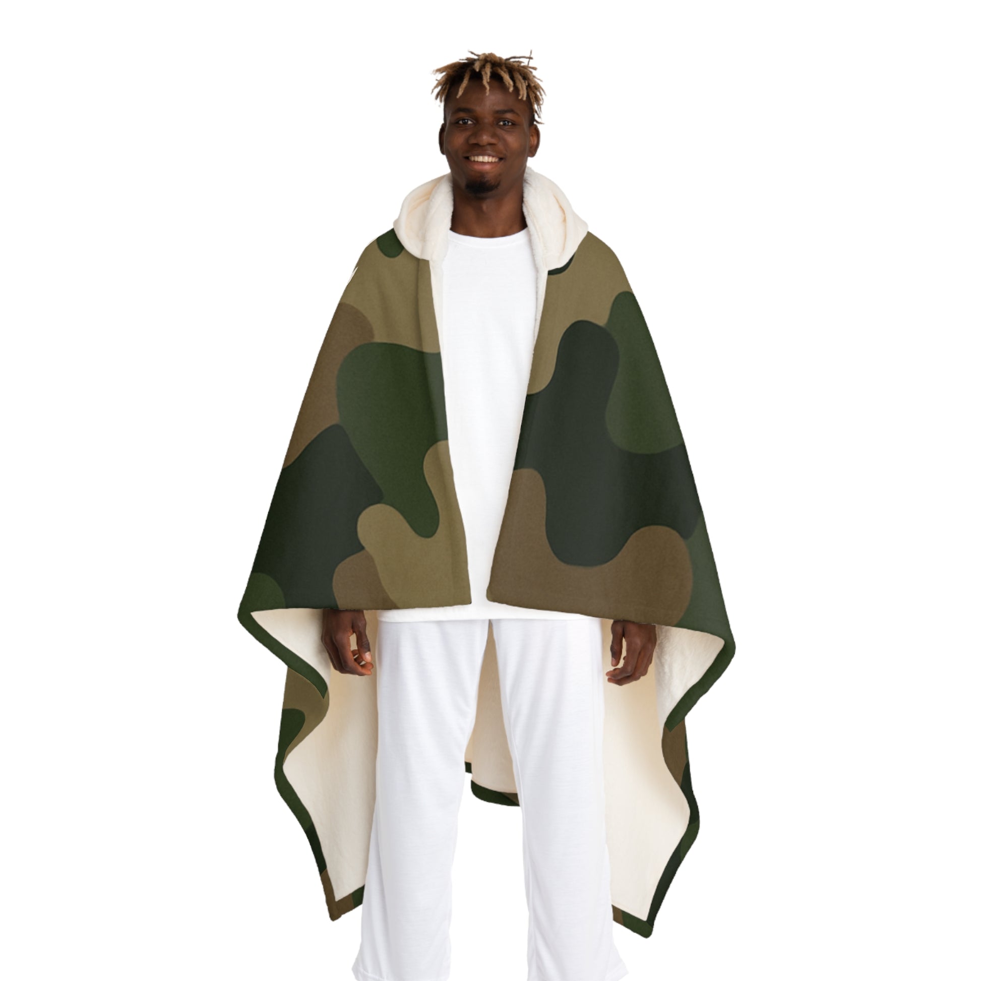 Rowdy Colonials Snoogle Camo | Perfect for Snuggling, Gift for Home Decor, Movie Night Essential, Warmth for Winter, Relaxing Evenings