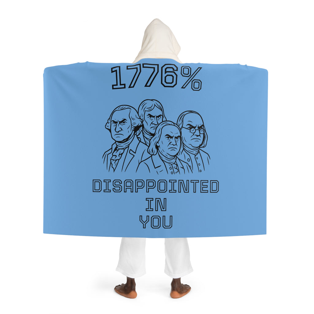 1776% Sherpa Blanket Blue | Perfect for Snuggling, Gift for Home Decor, Movie Night Essential, Warmth for Winter, Relaxing Evenings