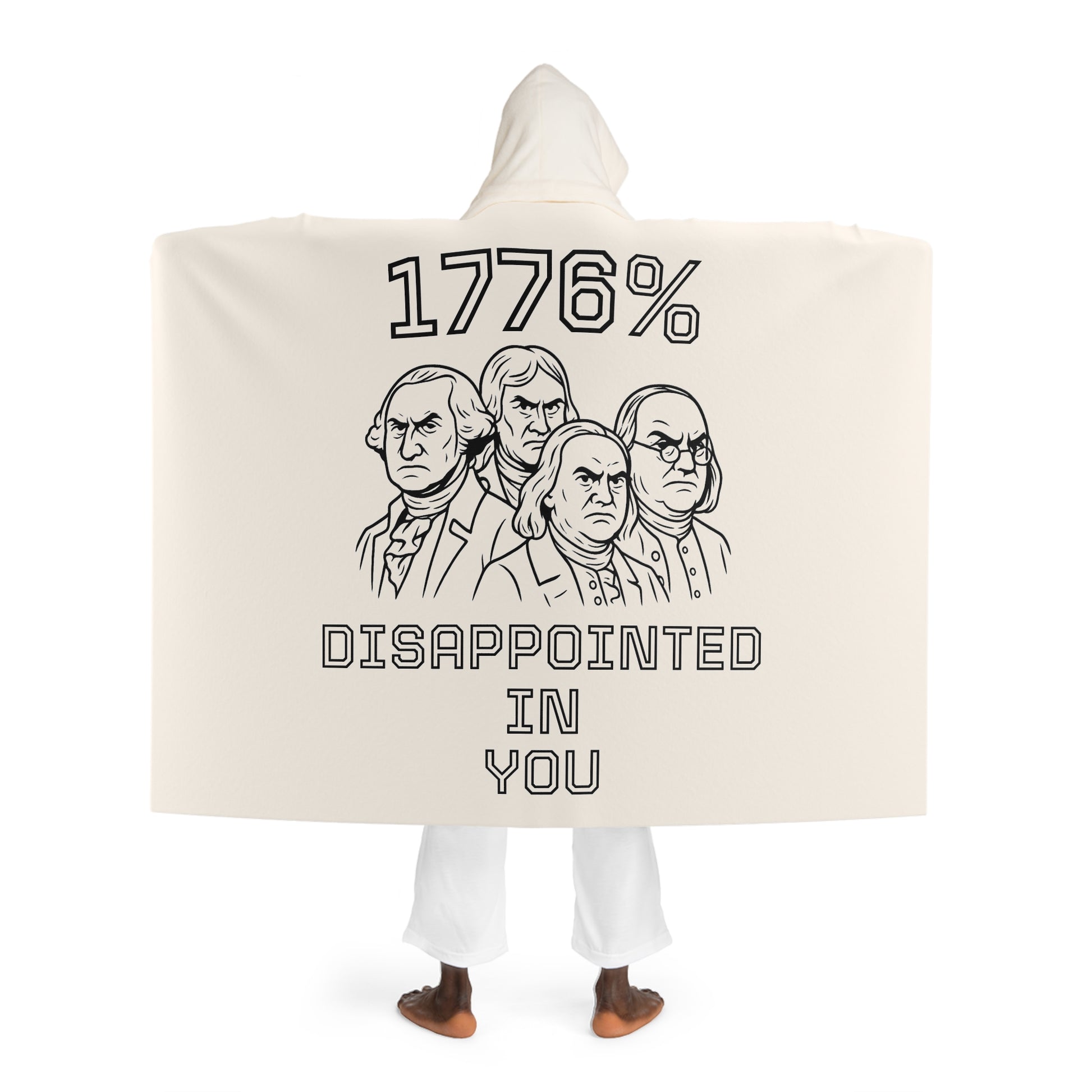 1776% Disappointed Snoogle Cream | Perfect for Snuggling, Gift for Home Decor, Movie Night Essential, Warmth for Winter, Relaxing Evenings