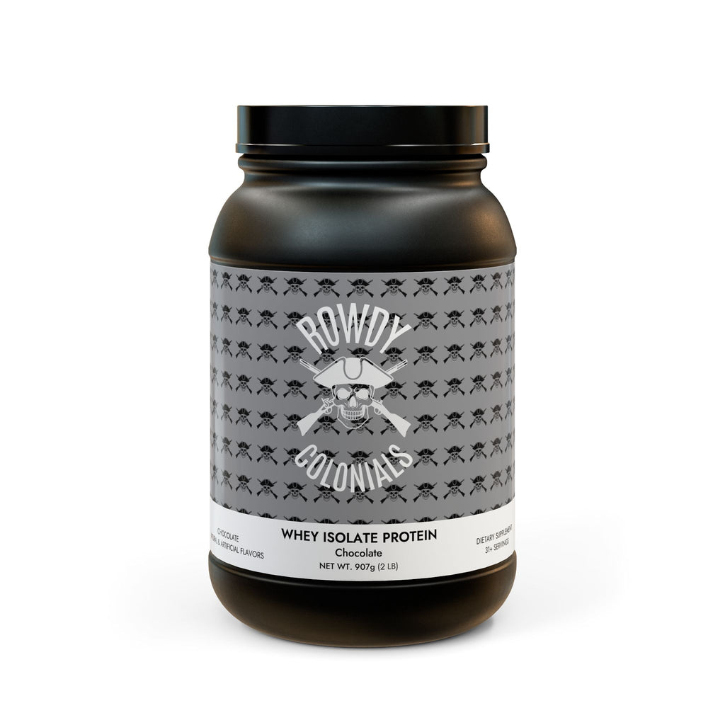 Chocolate Whey Isolate Protein Supplement (907g, 2lb)