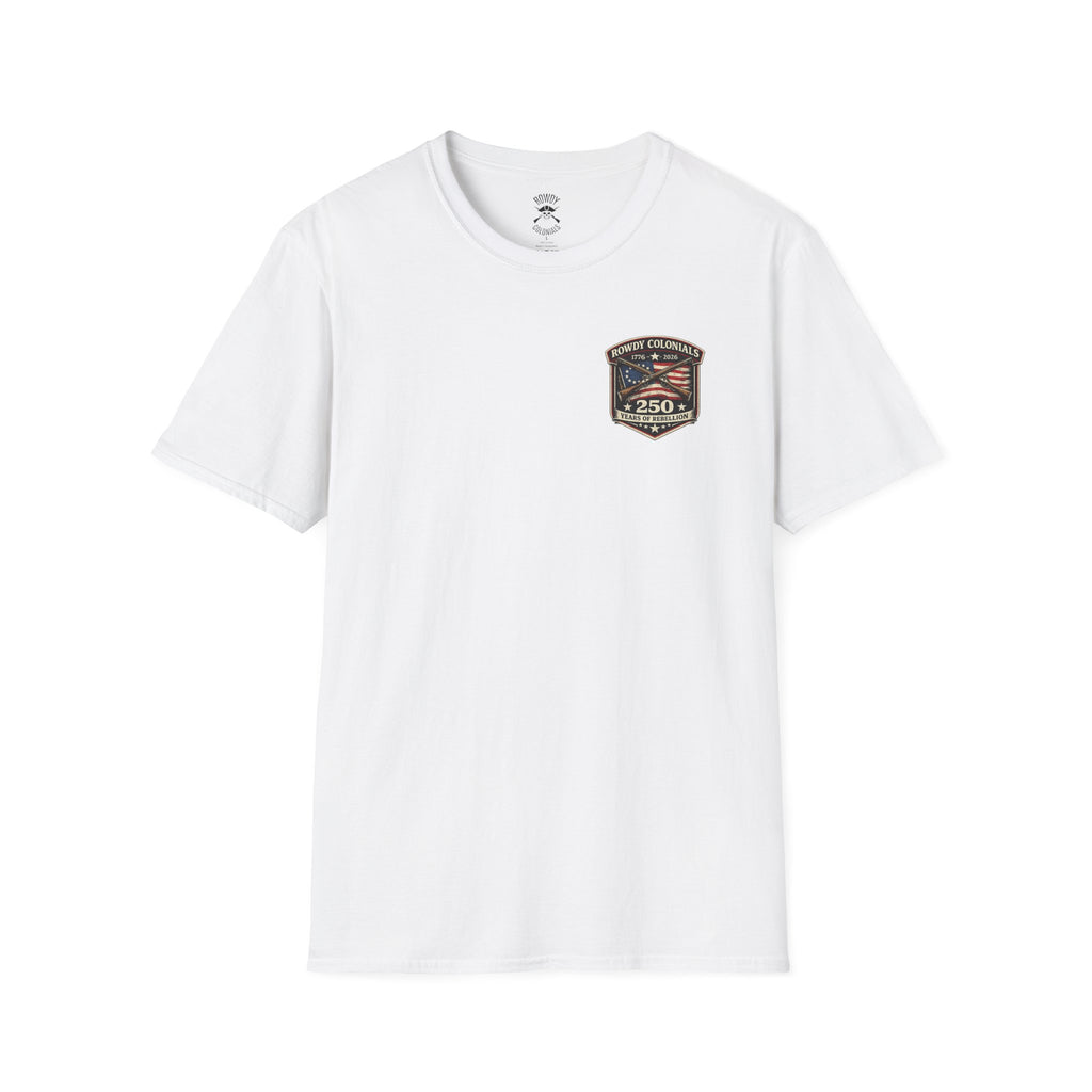 Patriotic George Washington T‑Shirt - "Talkin' Bout Guns" Vintage Flag Tee
