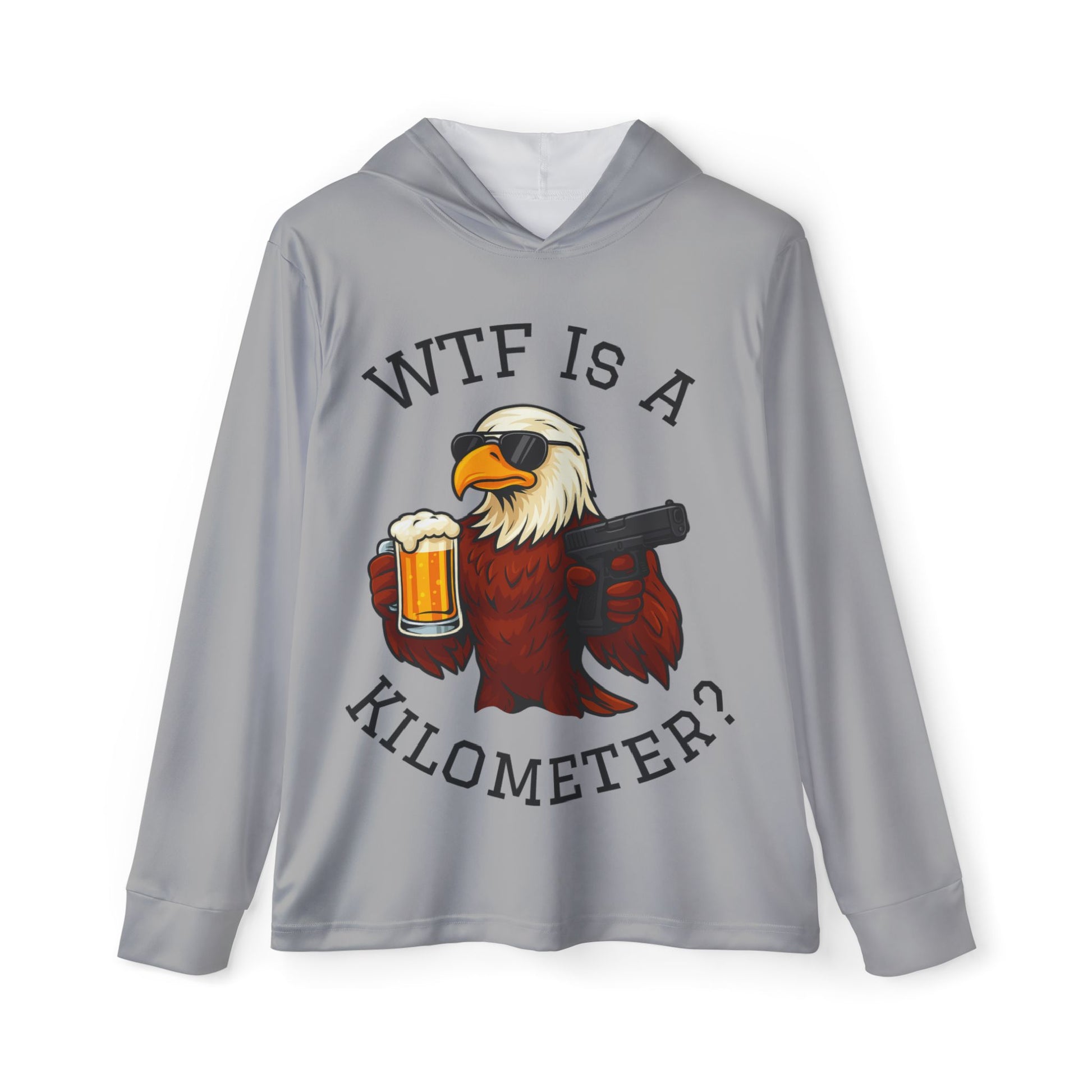 WTF is a Kilometer Light Weight Moisture Wicking Hoodie
