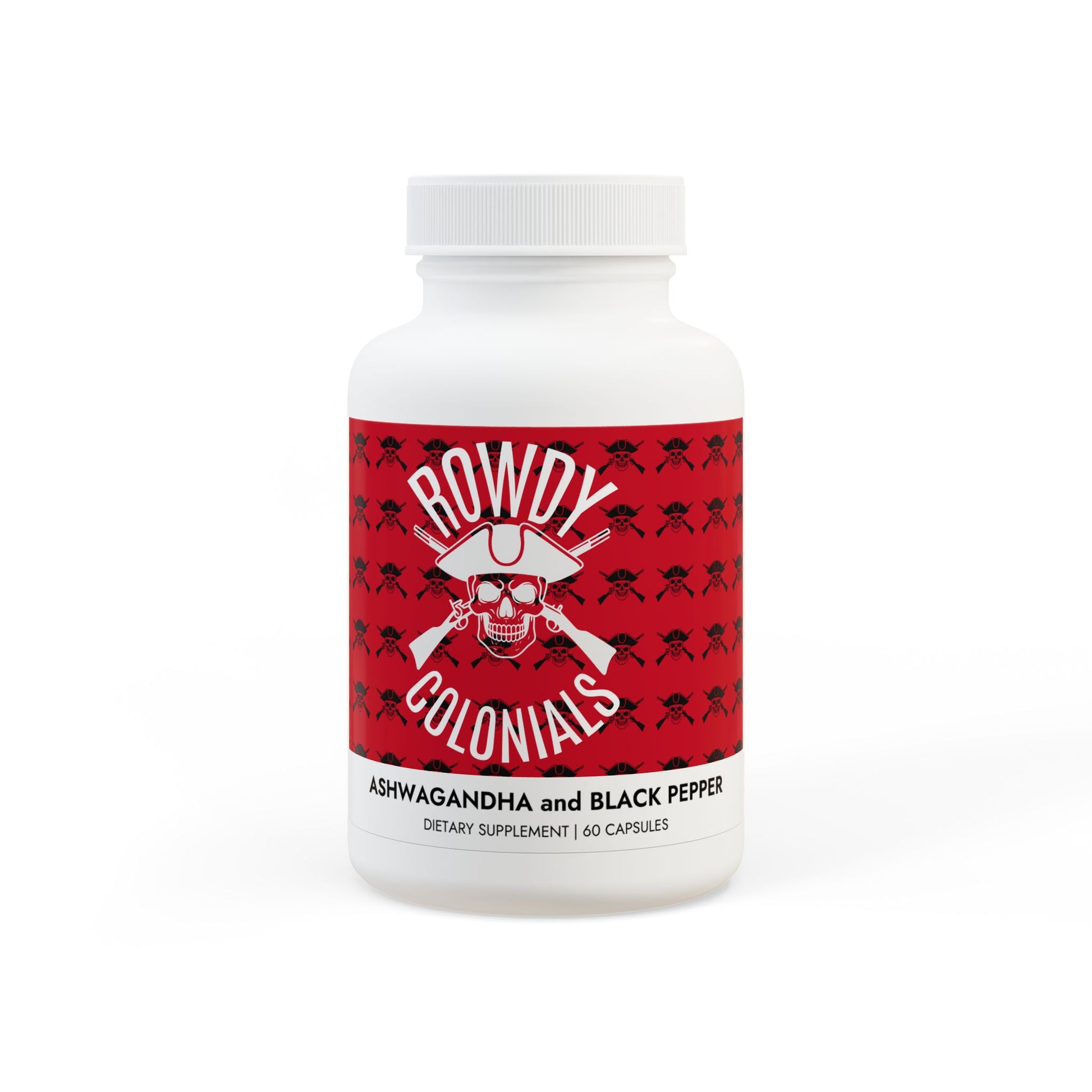 Ashwagandha and Black Pepper Supplement (60 capsules)