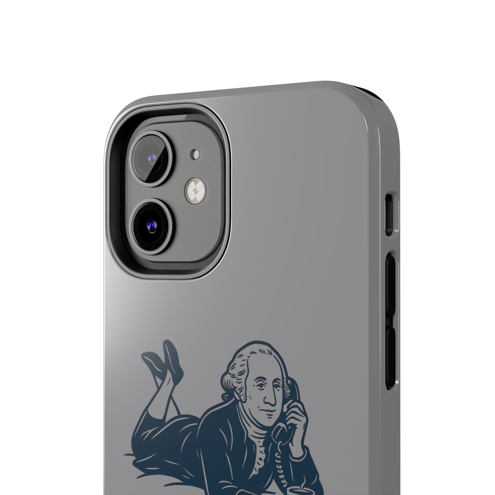 Spillin' Tea Phone Case, Tough Phone Cases for History Lovers, Unique Gift, Durable Phone Cover, Trendy Accessories