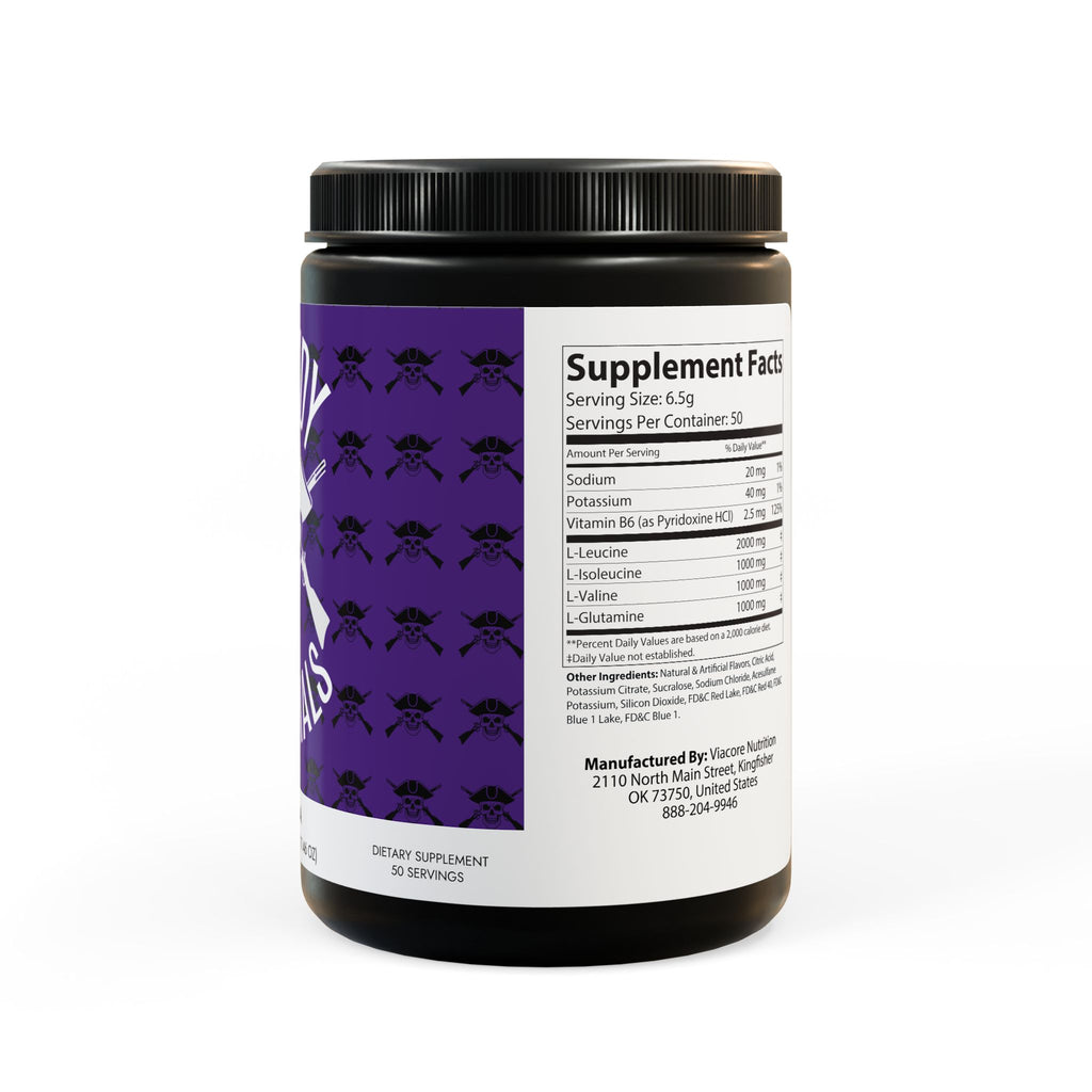 BCAA Supplement, Grape (325g, 11.46oz, 50 servings)