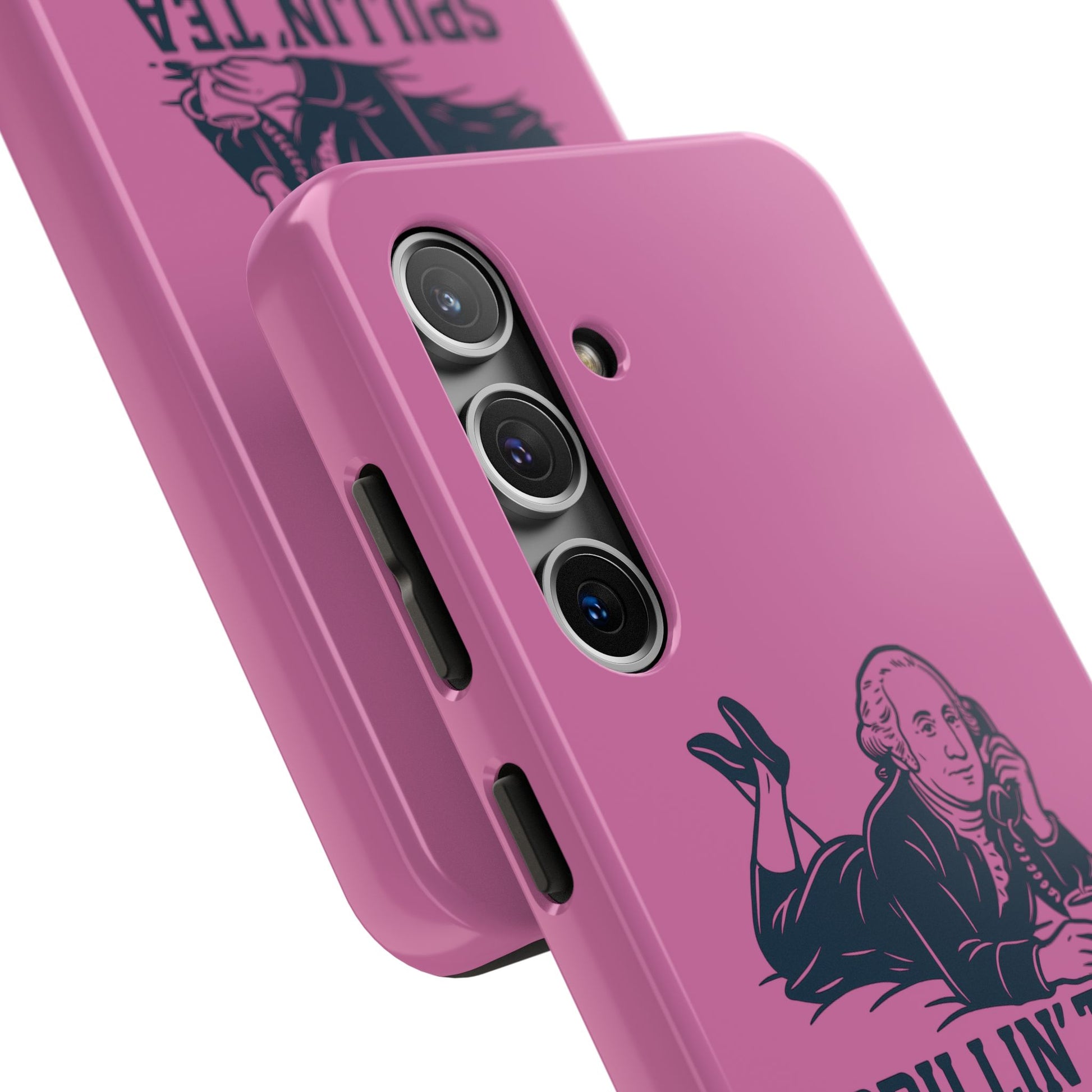 Copy of Spillin' Tea Phone Case, Tough Phone Cases for History Lovers, Unique Gift, Durable Phone Cover, Trendy Accessories