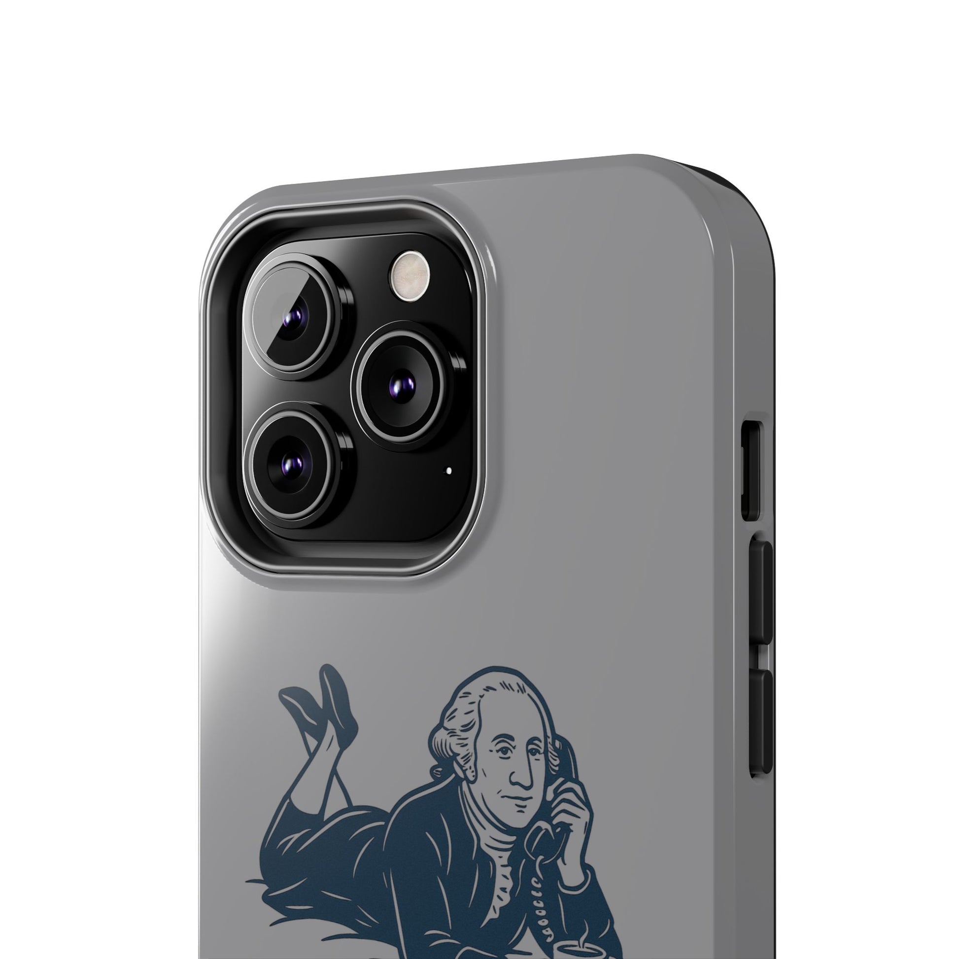 Spillin' Tea Phone Case, Tough Phone Cases for History Lovers, Unique Gift, Durable Phone Cover, Trendy Accessories