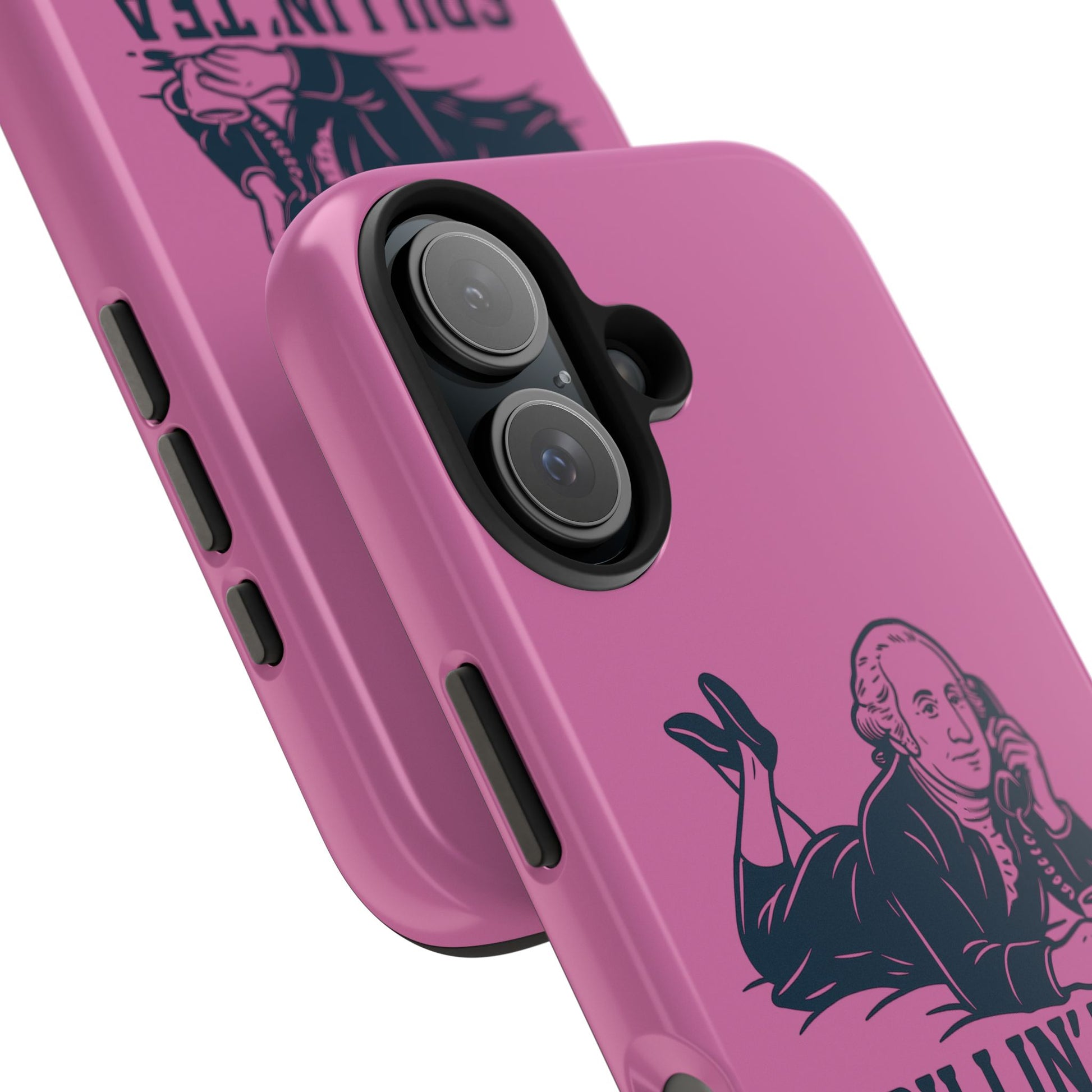 Copy of Spillin' Tea Phone Case, Tough Phone Cases for History Lovers, Unique Gift, Durable Phone Cover, Trendy Accessories