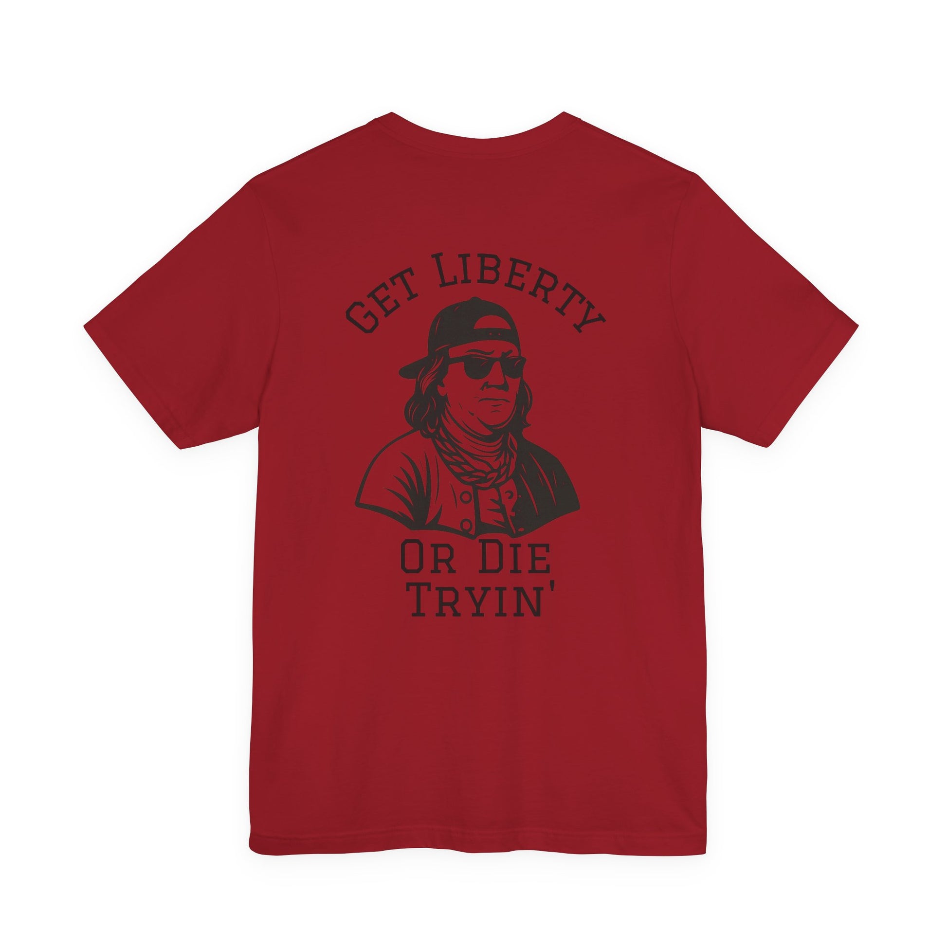 Liberty Graphic Tee - Unisex Jersey Shirt, Casual Wear, Gift for Freedom Lovers, Cool Summer Style, Statement T-Shirt