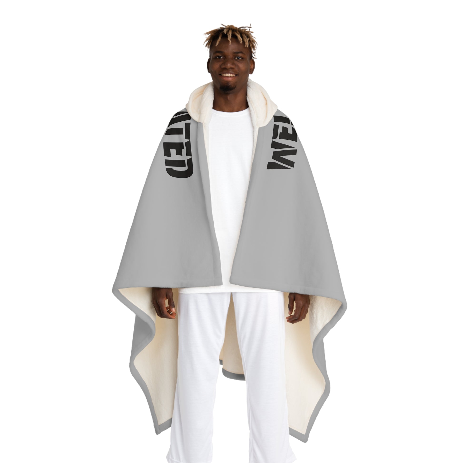 Poorly Behaved Snoogle Gray | Perfect for Snuggling, Gift for Home Decor, Movie Night Essential, Warmth for Winter, Relaxing Evenings