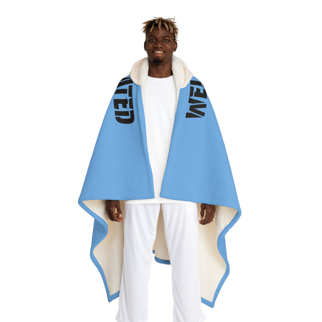 Poorly Behaved Snoogle Blue | Perfect for Snuggling, Gift for Home Decor, Movie Night Essential, Warmth for Winter, Relaxing Evenings