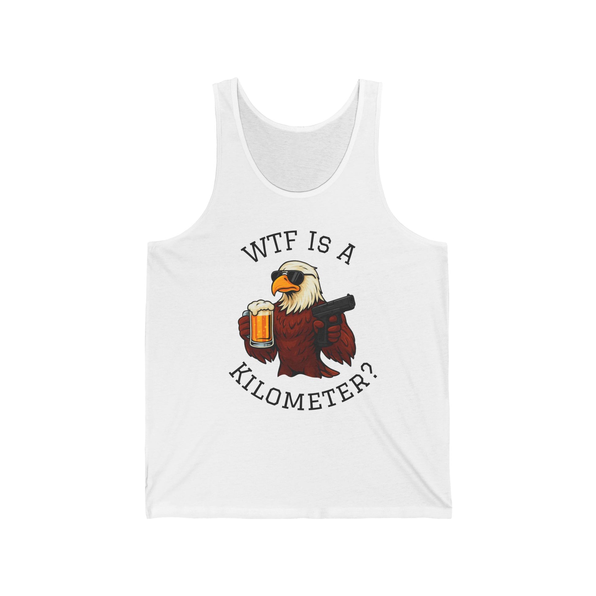 WTF Tank Top, Unisex Jersey Tank, Perfect for BBQs, Summer Vacation, Beer Lovers, Party Wear, Casual Gift