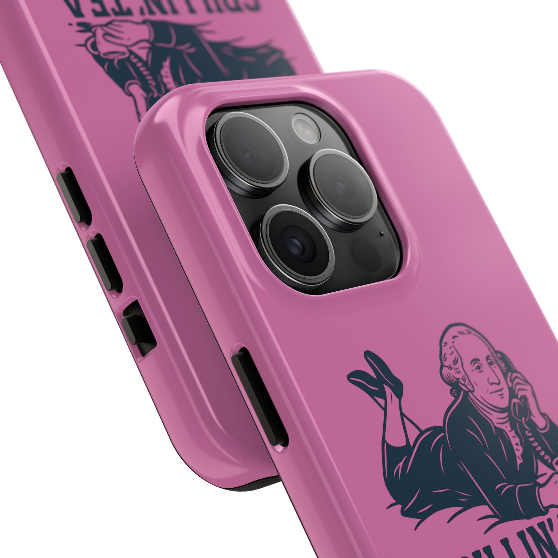 Copy of Spillin' Tea Phone Case, Tough Phone Cases for History Lovers, Unique Gift, Durable Phone Cover, Trendy Accessories