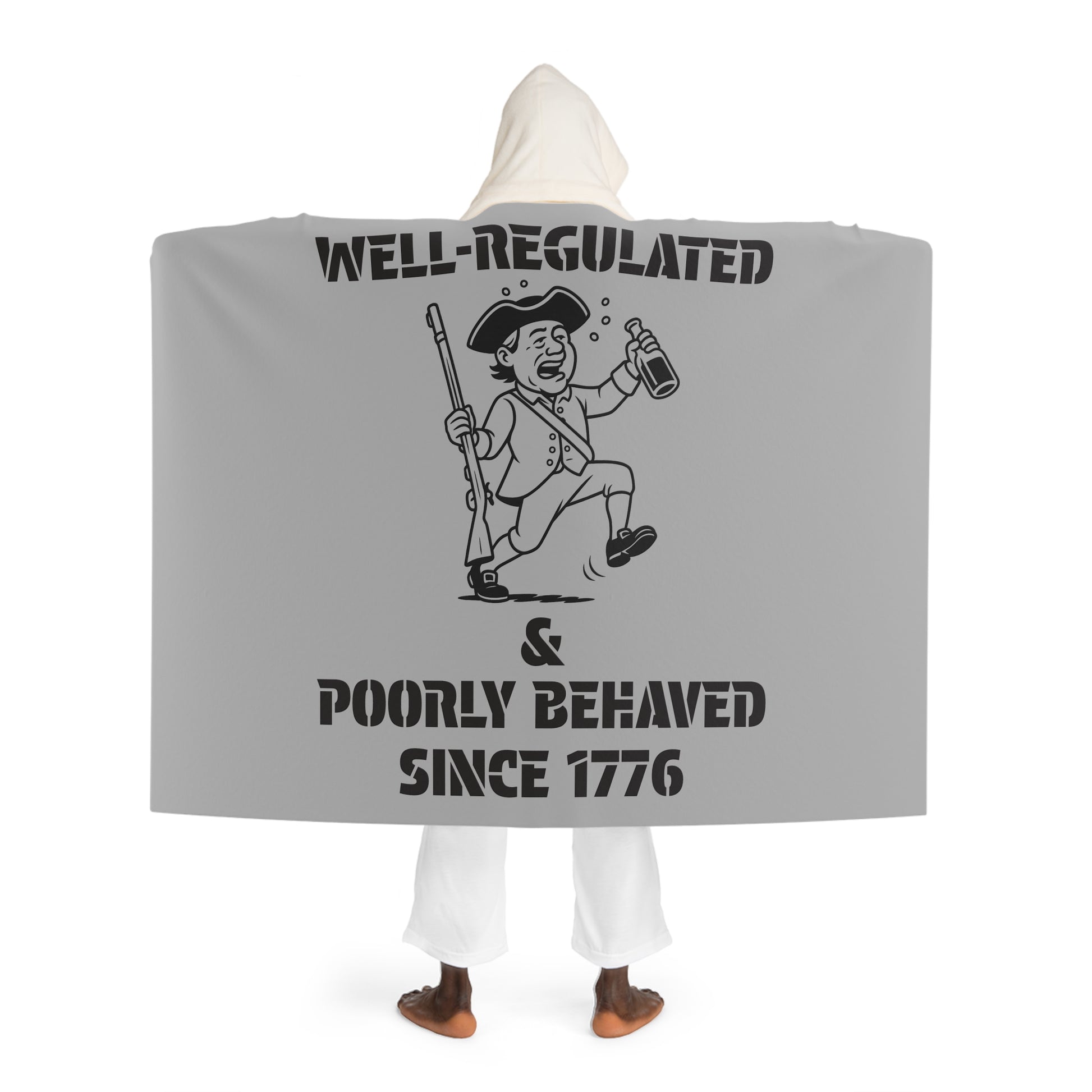 Poorly Behaved Snoogle Gray | Perfect for Snuggling, Gift for Home Decor, Movie Night Essential, Warmth for Winter, Relaxing Evenings