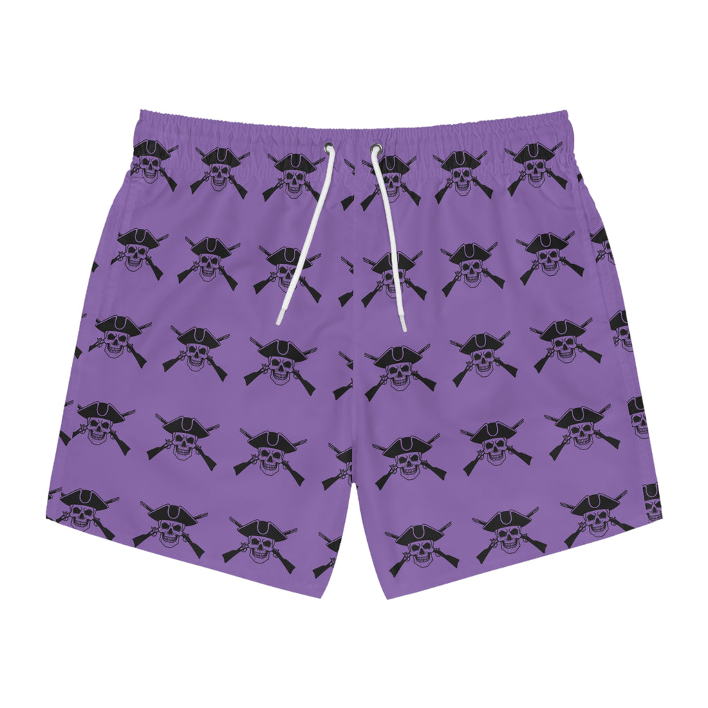 Rowdy Swim Trunks, Fun Summer Shorts, Beachwear for Men, AOP Swimwear, Cool Gift for Beach Lovers