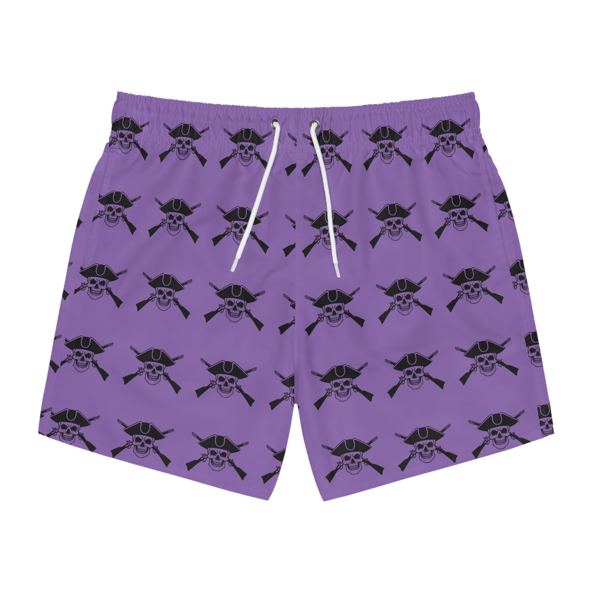 Rowdy Swim Trunks, Fun Summer Shorts, Beachwear for Men, AOP Swimwear, Cool Gift for Beach Lovers