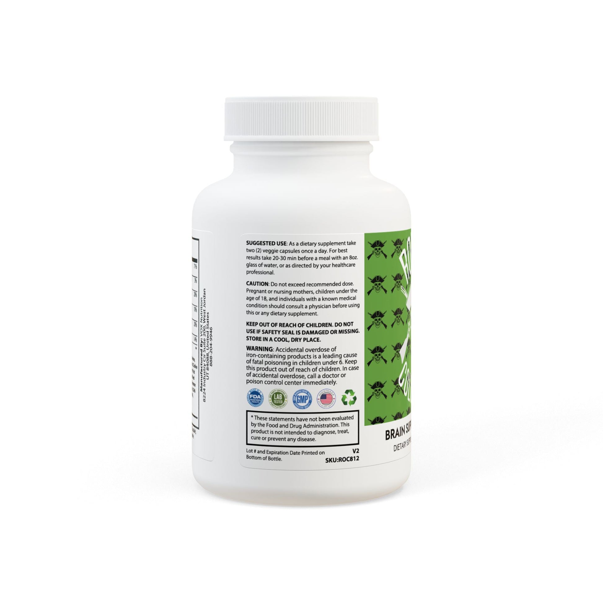 Brain Support Complex Supplement (60 Capsules)