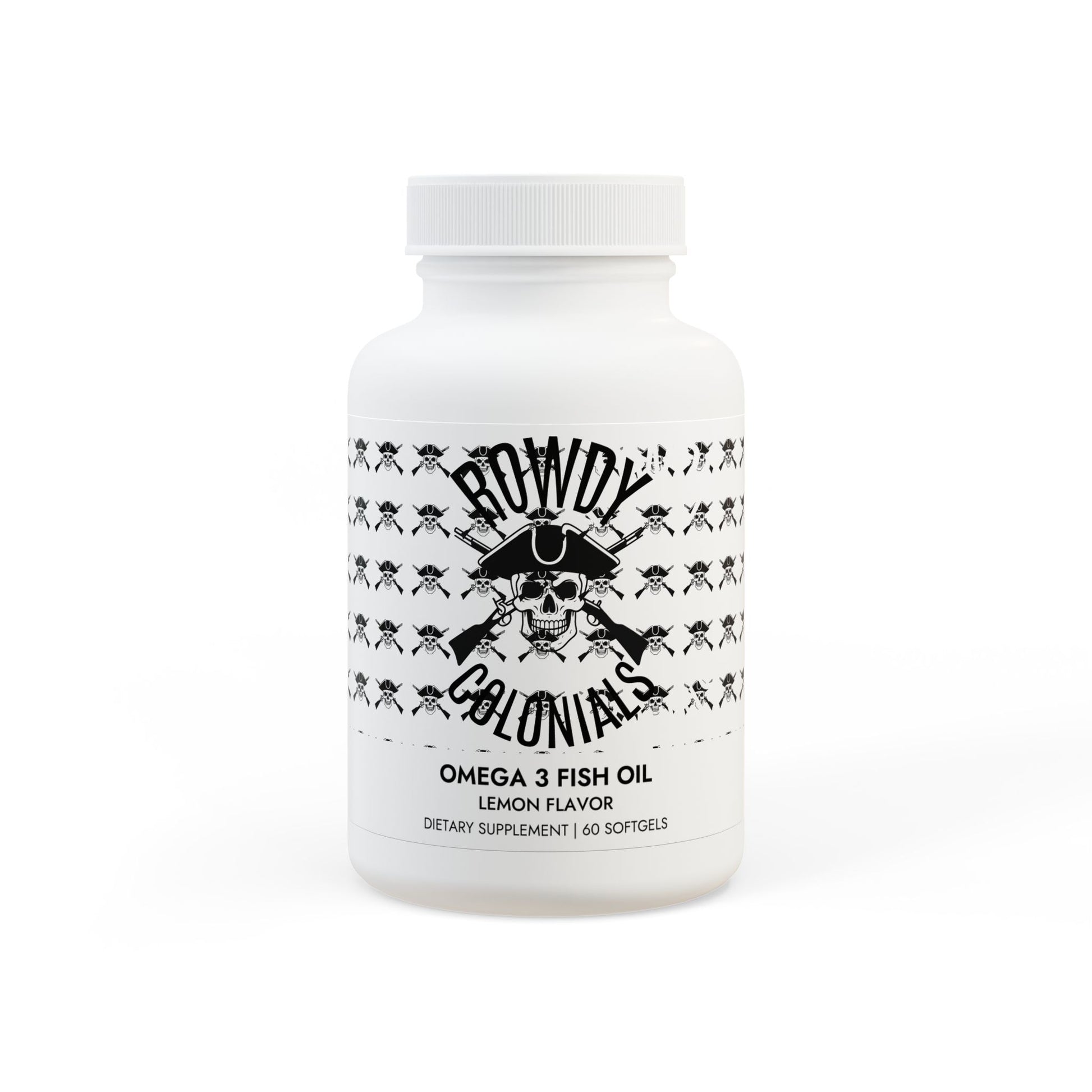 Omega 3 Fish Oil Supplement (60 Softgels)