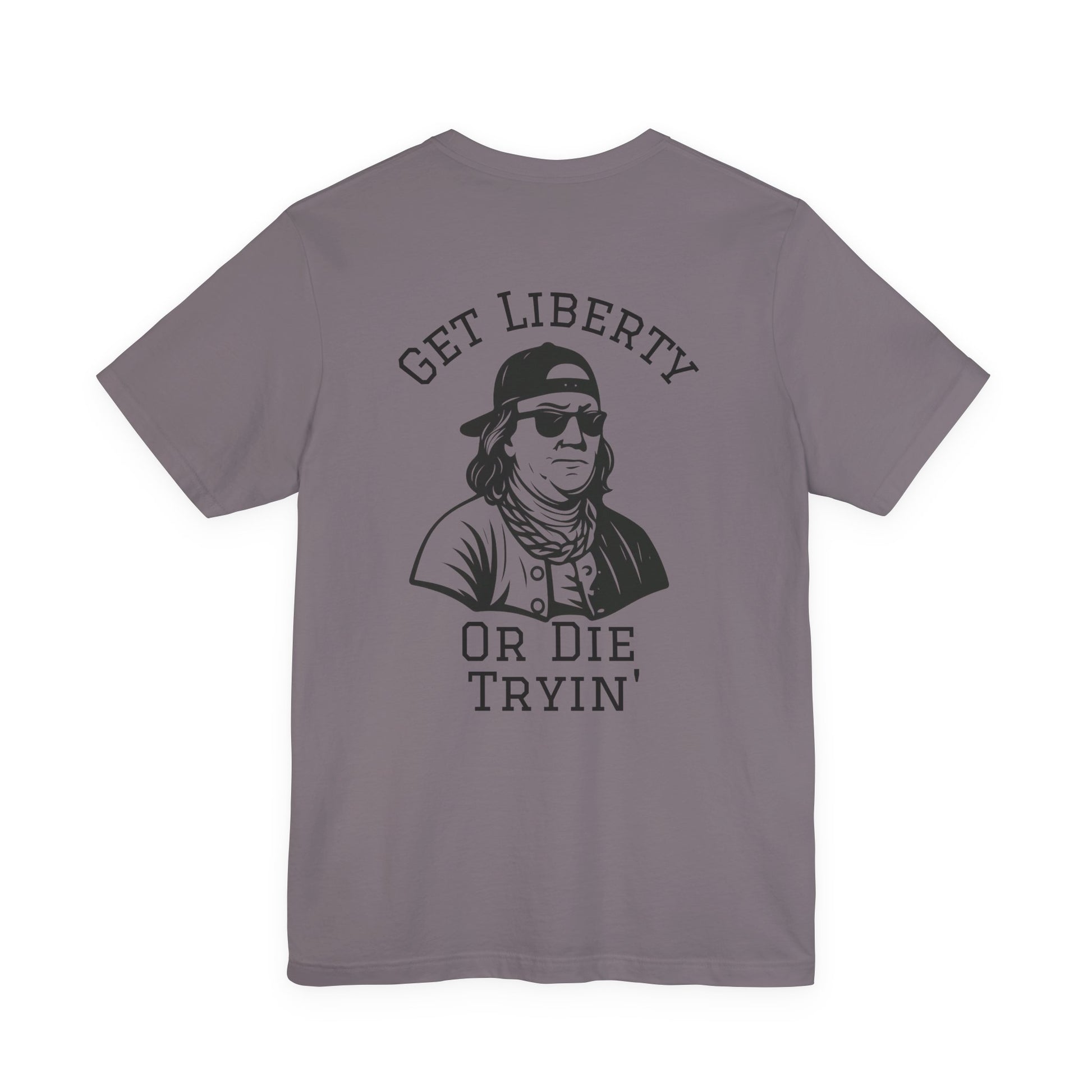 Liberty Graphic Tee - Unisex Jersey Shirt, Casual Wear, Gift for Freedom Lovers, Cool Summer Style, Statement T-Shirt
