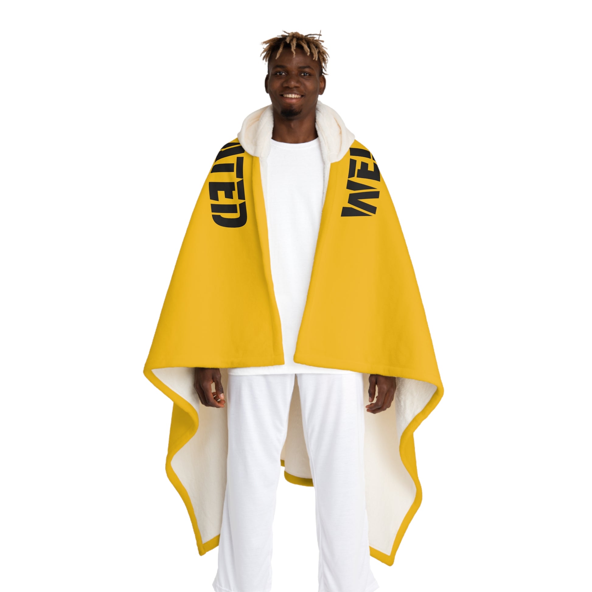 Poorly Behaved Snoogle Yellow | Perfect for Snuggling, Gift for Home Decor, Movie Night Essential, Warmth for Winter, Relaxing Evenings