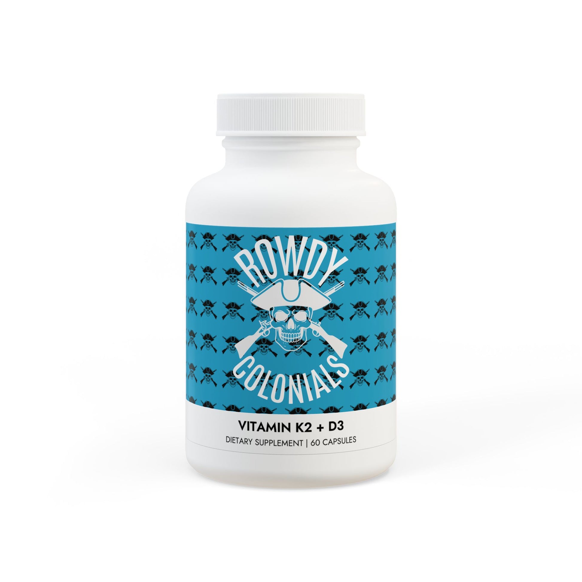 Vitamin K2 + D3 Supplement (60 Capsules)