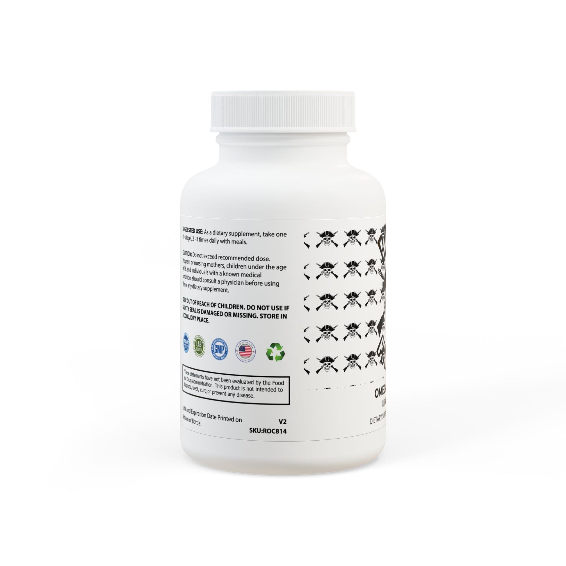 Omega 3 Fish Oil Supplement (60 Softgels)