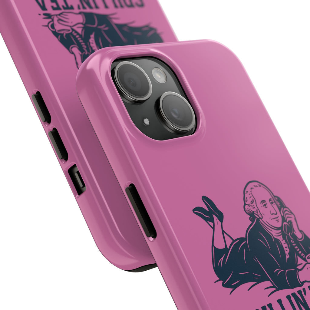 Copy of Spillin' Tea Phone Case, Tough Phone Cases for History Lovers, Unique Gift, Durable Phone Cover, Trendy Accessories