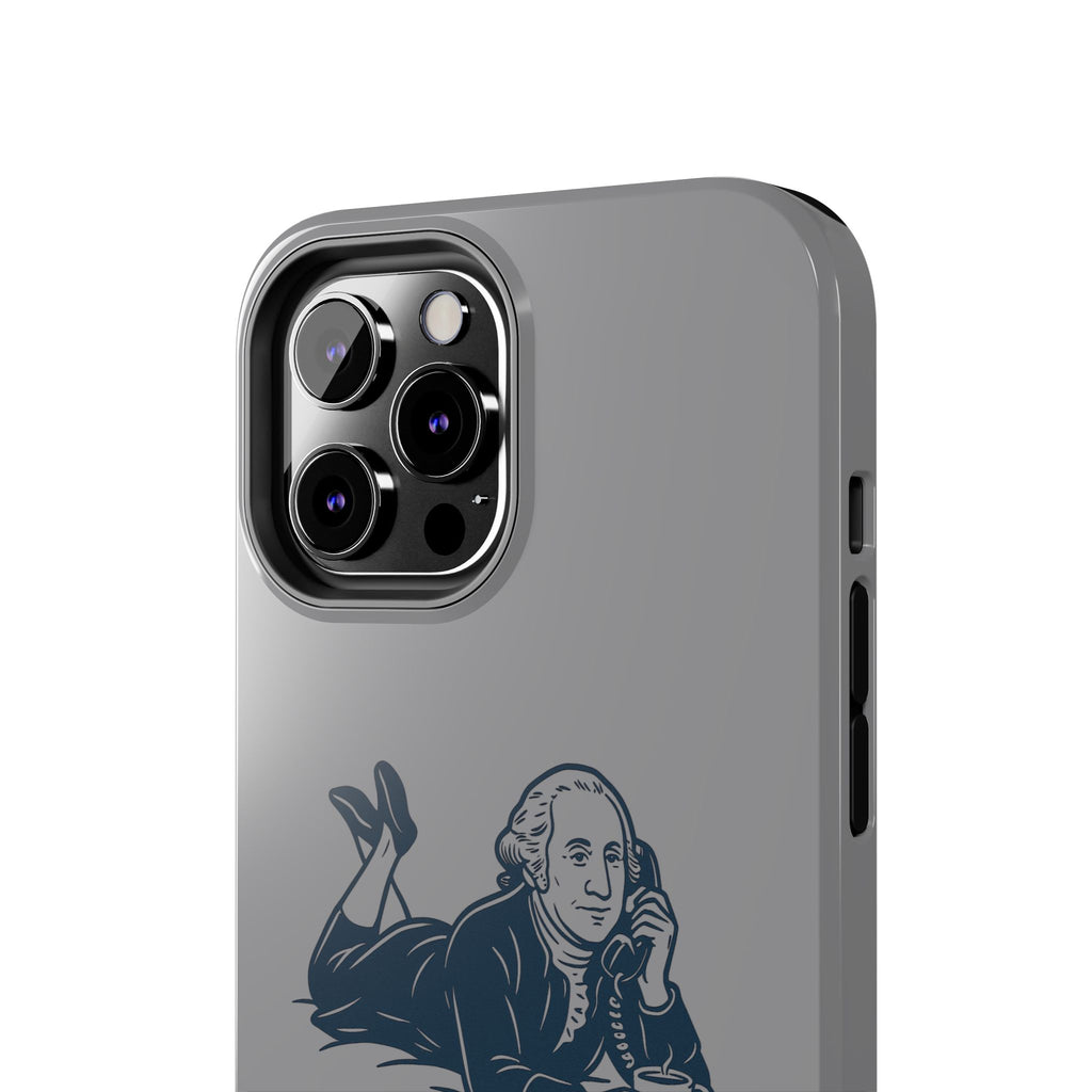 Spillin' Tea Phone Case, Tough Phone Cases for History Lovers, Unique Gift, Durable Phone Cover, Trendy Accessories