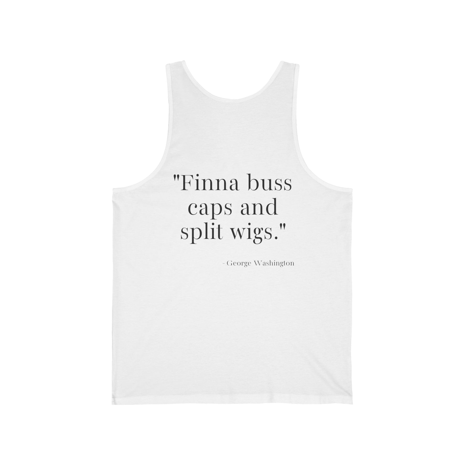 George Washington Meme Unisex Tank Top, Funny Fourth of July Shirt, Patriotic Apparel, Gift for History Lovers, Summer Essential