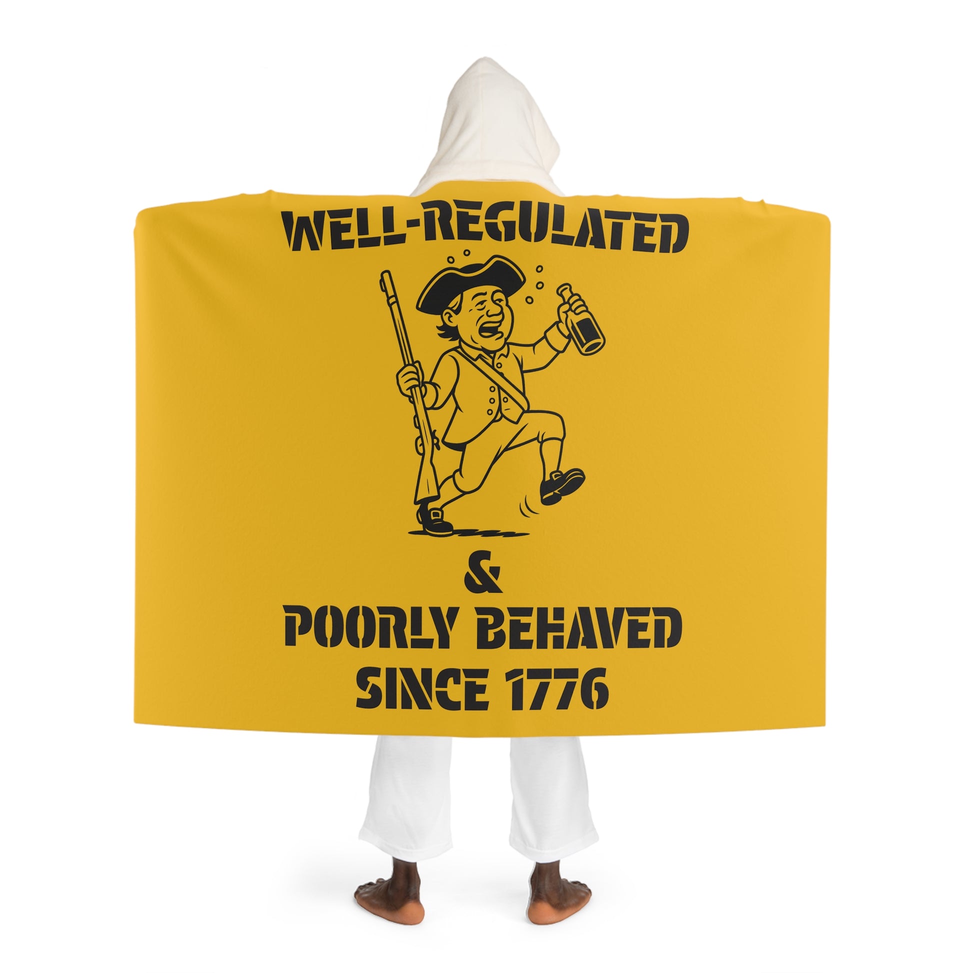 Poorly Behaved Snoogle Yellow | Perfect for Snuggling, Gift for Home Decor, Movie Night Essential, Warmth for Winter, Relaxing Evenings