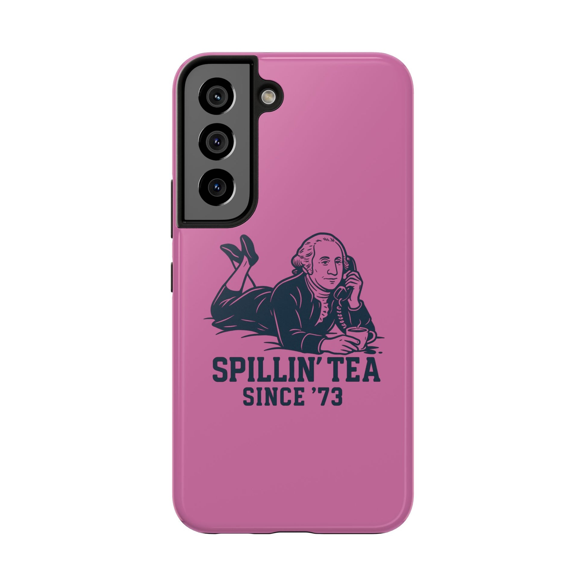 Copy of Spillin' Tea Phone Case, Tough Phone Cases for History Lovers, Unique Gift, Durable Phone Cover, Trendy Accessories
